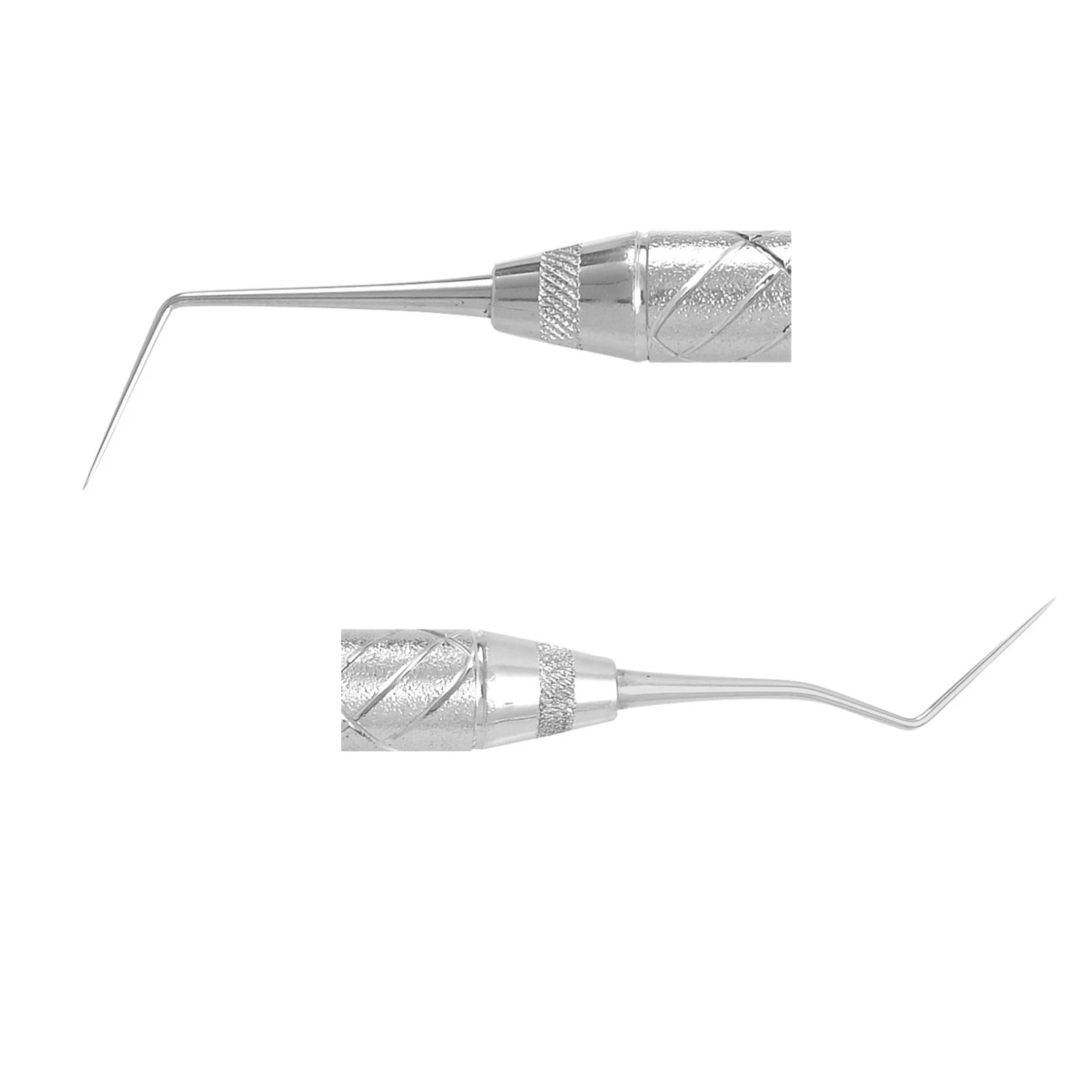 Explorer DG16 – Tip Close-Up Explorer DG16 dental explorer tips close up view