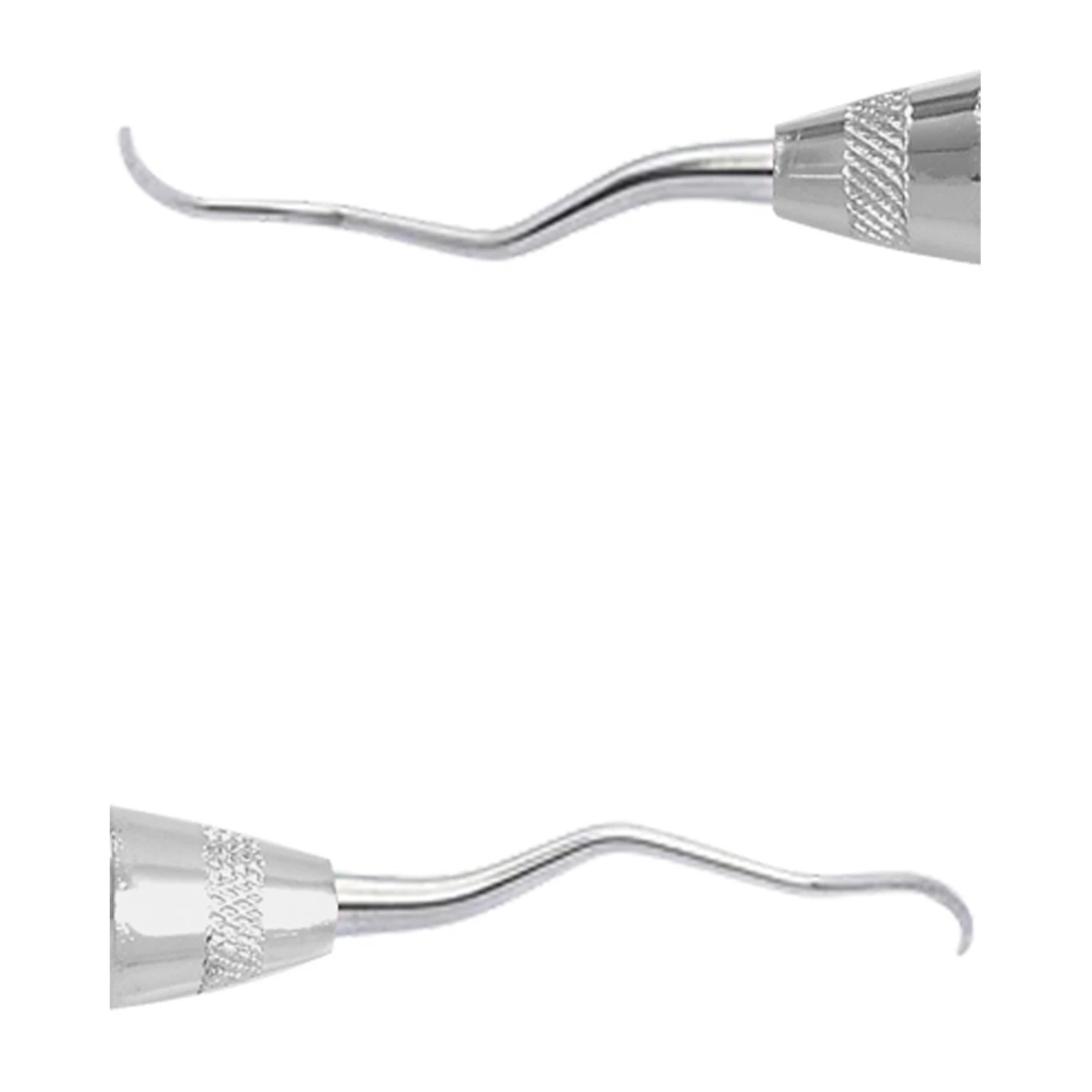 Gracey Curette 13/14 – Distal Working Tip Detail Detailed working tip of Gracey curette 13/14 for distal posterior scaling