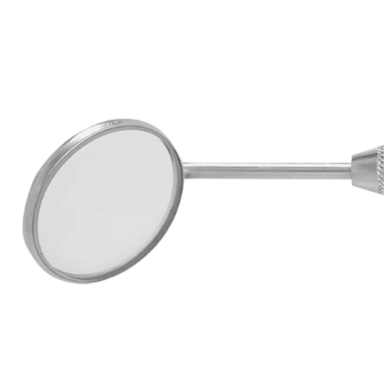 Mouth Mirror Front Surface #5 – Mirror Head Detail Front surface number 5 mouth mirror head close up view