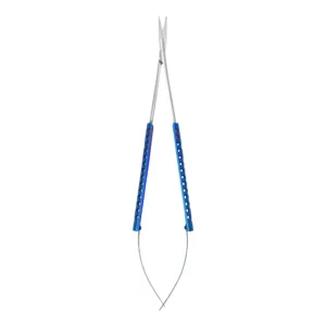 Castroviejo surgical tissue scissors with micro fine tips for dental surgery