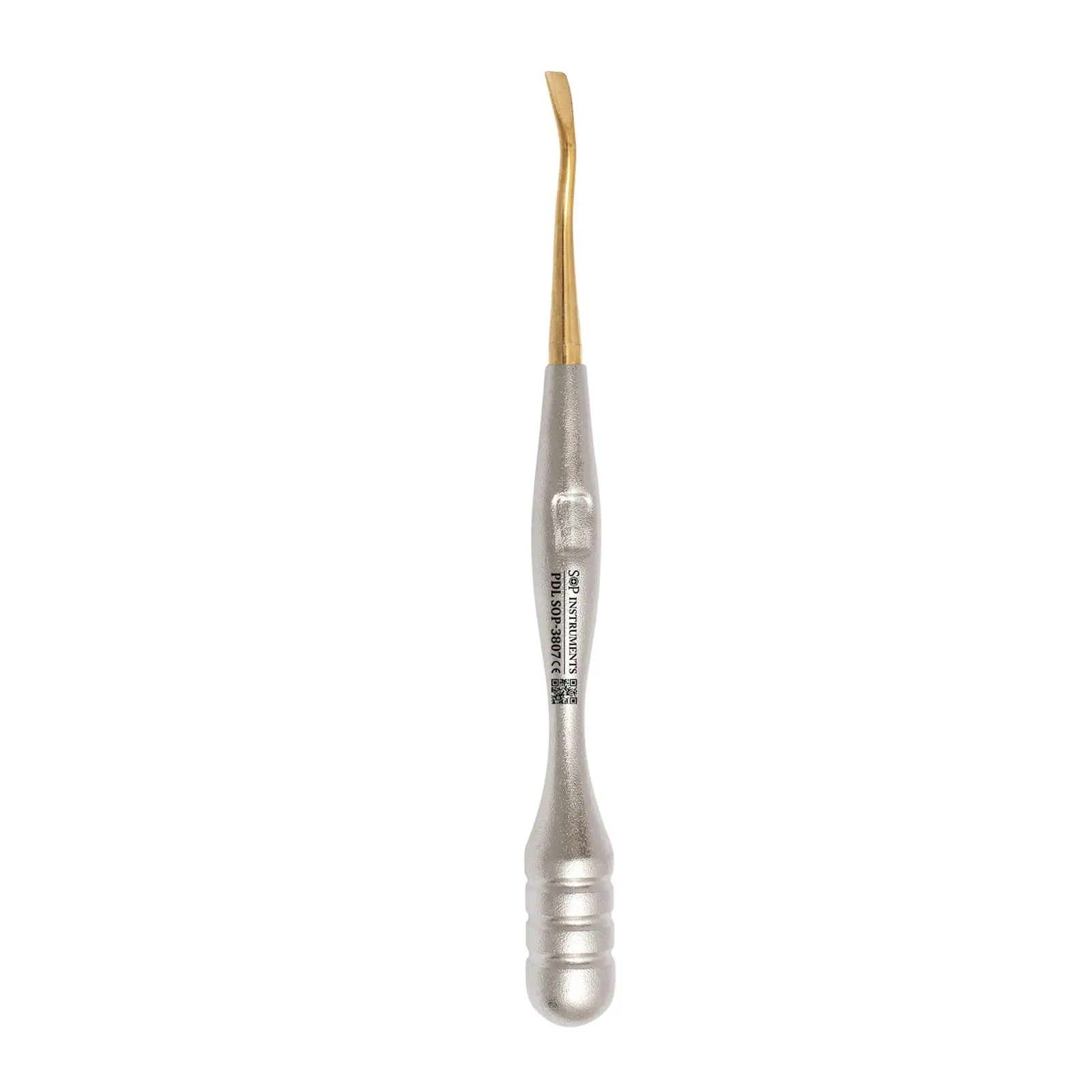 PDL Lux-Tome Mesial Large Titanium Periotome – Full View Large mesial PDL luxating elevator lux-tome titanium full view