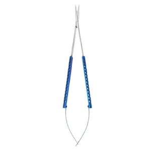 Titanium castroviejo needle holder for dental microsurgical suturing
